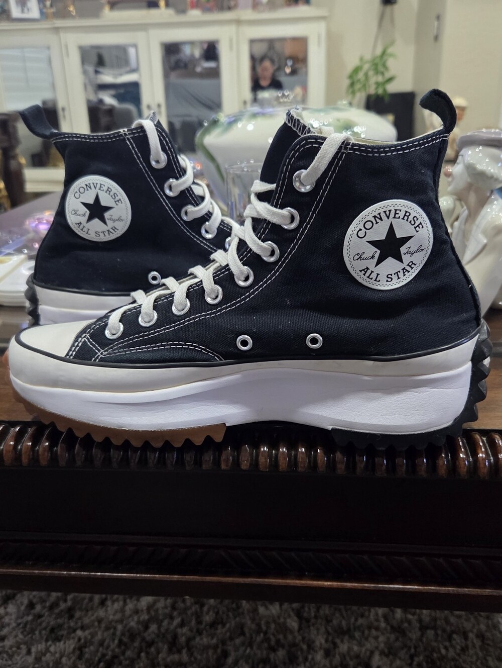 Converse Chuck Taylor Platform High Top Sneakers - Black/White